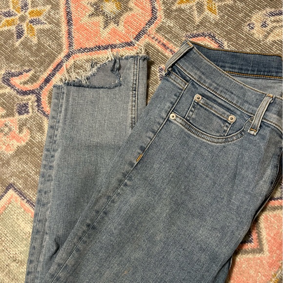 RAG & BONE high rise ankle skinny jeans - Picture 1 of 3